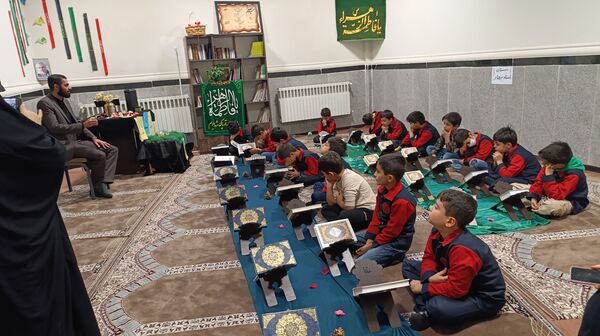 محافل انس با قرآن همزمان با ایام ماه مبارک رمضان در مدارس پردیس 