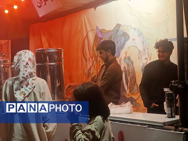 روایتی از چایخانه جوانان مهدوی در پارک ارغوان نیشابور 