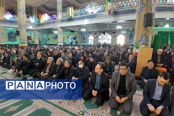 نماز عبادی سیاسی جمعه در شهرستان ورامین 