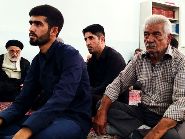 مجلس عزای حسینی در حوزه علمیه امام صادق (ع) کاشمر