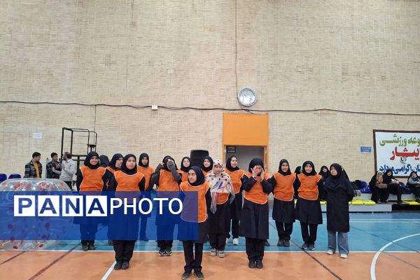 اردوی یک روزه دبیرستان امام خامنه‌ای در موسسه فرهنگی ورزشی ایثار 