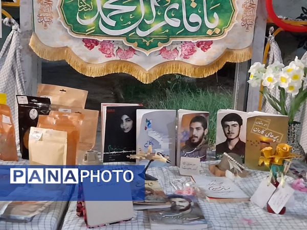 نمایشگاه دختران آفتاب در دوره اردوهای متمرکز شهر تهران