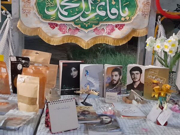 نمایشگاه دختران آفتاب در دوره اردوهای متمرکز شهر تهران