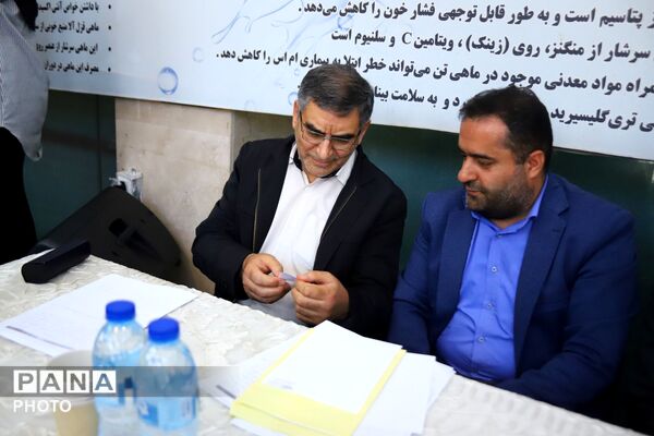 جشنواره بزرگ خریداران ماهی در تبریز