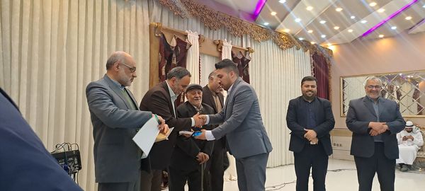  تقدیر از عوامل هیئت فرهنگیان نیشابور 