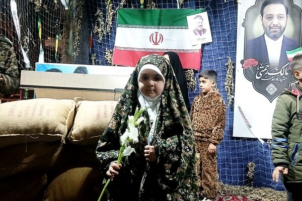 نمایش اقتدار جانفدایان بناب؛ رژه باشکوه بسیجیان با شعار «تا پای جان برای ایران»