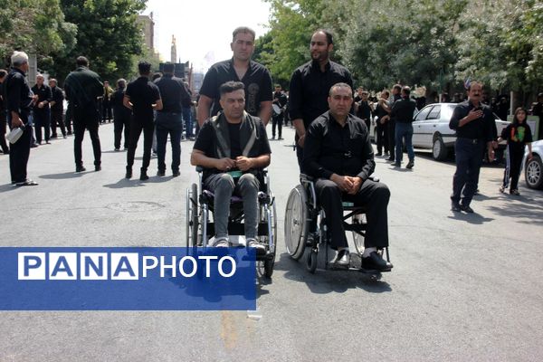 عزاداری مردم سلماس در سومین روز شهادت امام حسین (ع)