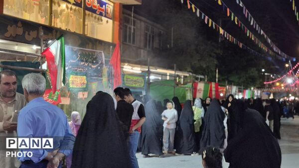 فارسان غرق در جشن و سرور در عید امامت و ولایت