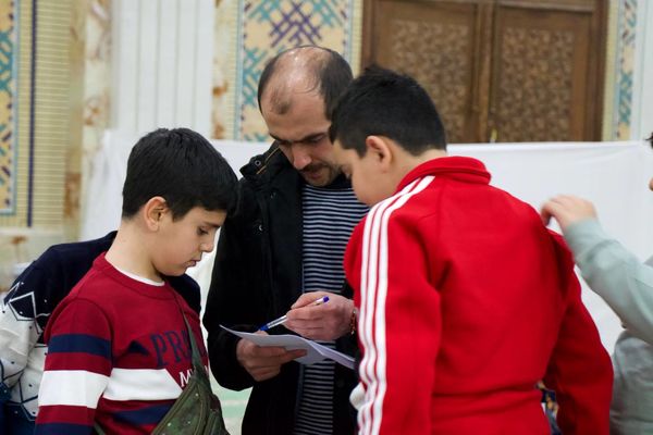 اعتکاف ویژه پسران در مصلی تبریز