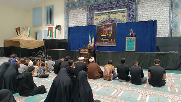 مراسم سوگواری شهادت امام محمد باقر (ع) در شهرستان مارگون
