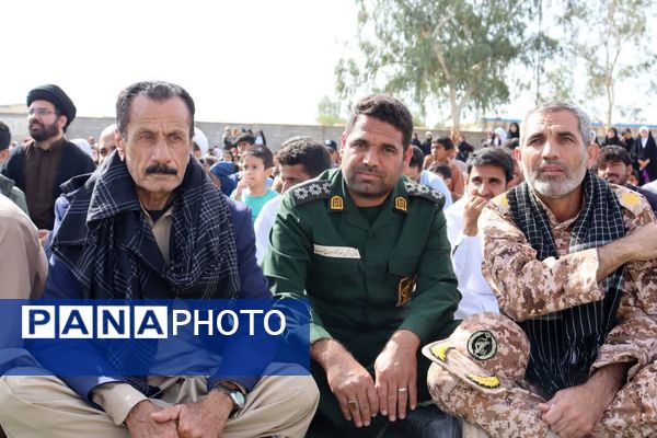 حضور پرشور شیعه و سنی دهستان رمشک در یوم‌الله ۲۲ بهمن