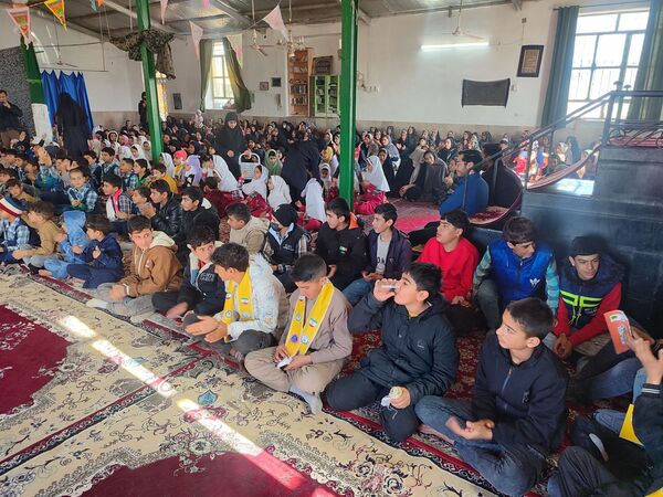 جشن باشکوه نیمه شعبان در روستای درخت سنجد ‌