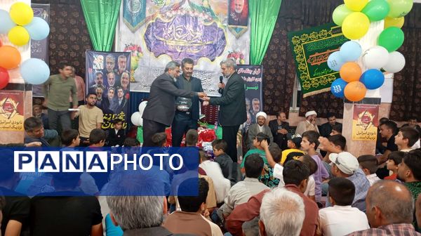 مراسم عید غدیرخم در مسجد جامع شهر تیتکانلو 