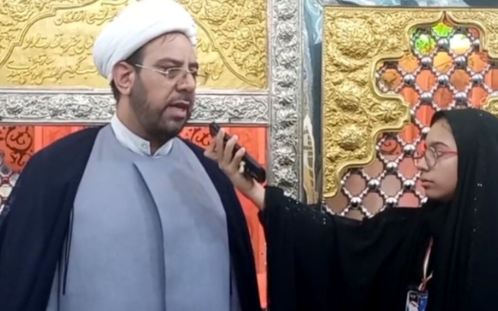غبار‌روبی و سیاهپوش کردن امامزاده سیدنصرالله(ع) یزد
