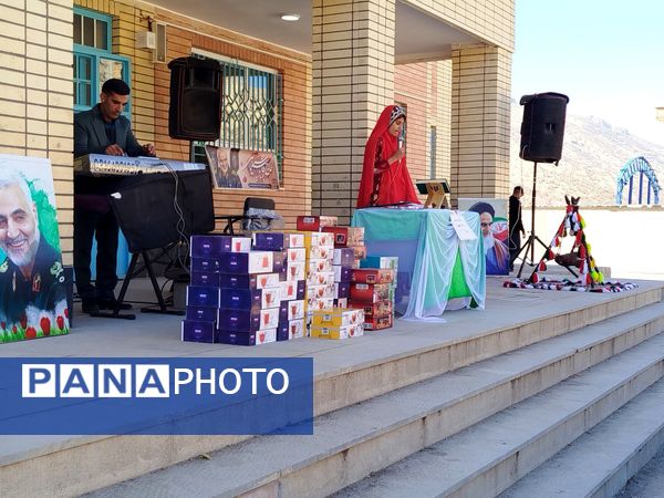 تقدیر از دانش‌آموزان آموزشگاه برکت شهرک مامور