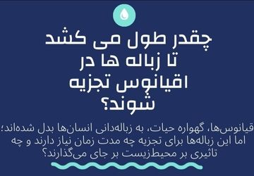 چقدر طول می‌کشد تا زباله ها در اقیانوس تجزیه شوند؟