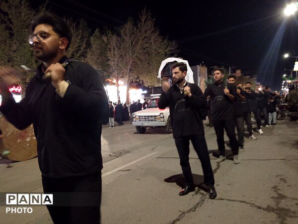  حضور پرشور مردم شهید پرور شهرستان نیشابور در اربعین شهادت رهبر شهید و شهدای میناب