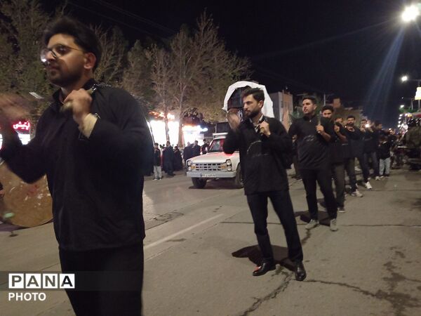  حضور پرشور مردم شهید پرور شهرستان نیشابور در اربعین شهادت رهبر شهید و شهدای میناب
