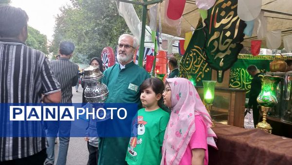 تهران در لباس سبز تولد امام رضا (ع) 