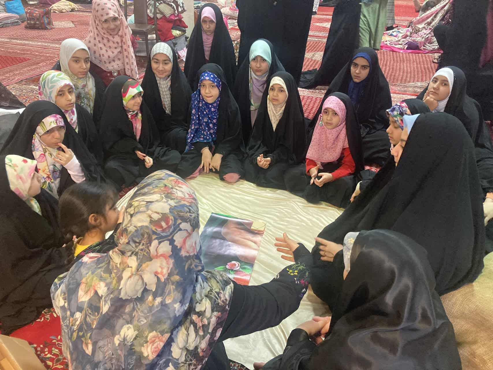 مسجد حضرت محمد(ص) میزبان معتکفان دانش‌آموزی
