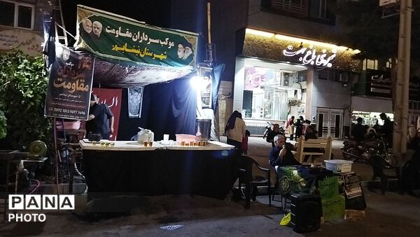 موکب سرداران مقاومت در اجتماعات مردمی نیشابور