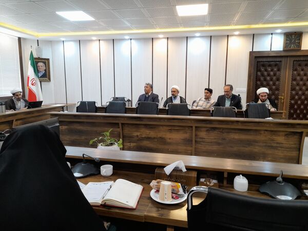 جلسه شورای مشورتی نماز مدیران مدارس ناحیه ۳