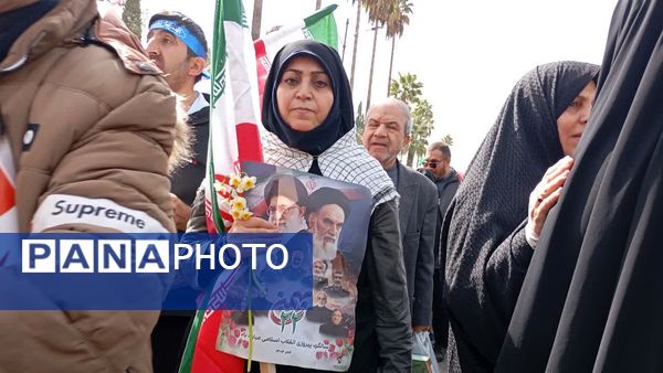 راهپیمایی 22 بهمن در شیراز برنامه دشمن را برچید