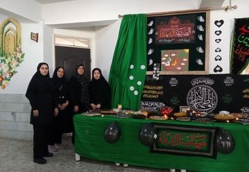 مراسم شهادت حضرت زهرا(س) در دبستان خاکشور 