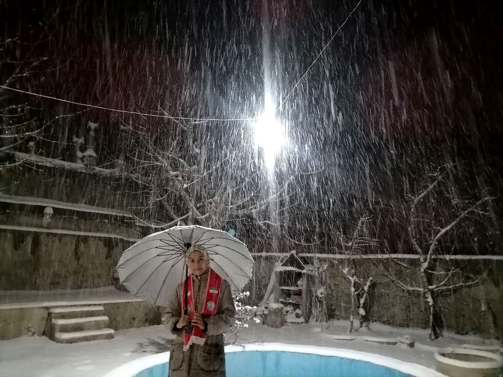 گذری بر بارش برف زمستانی در شهر بار