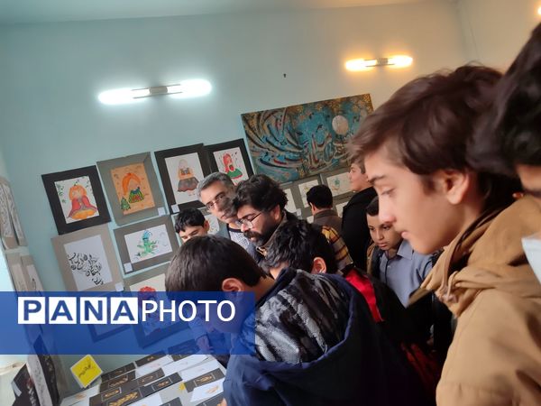 نمایشگاه ماها در هنرستان بصیرت آشخانه