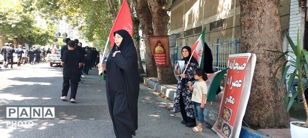 پیاده روی جاماندگان از وداع قائد امت