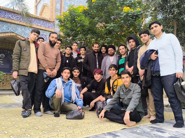 اردوی راهیان نور دانش آموزان پسر ناحیه 3 قم
