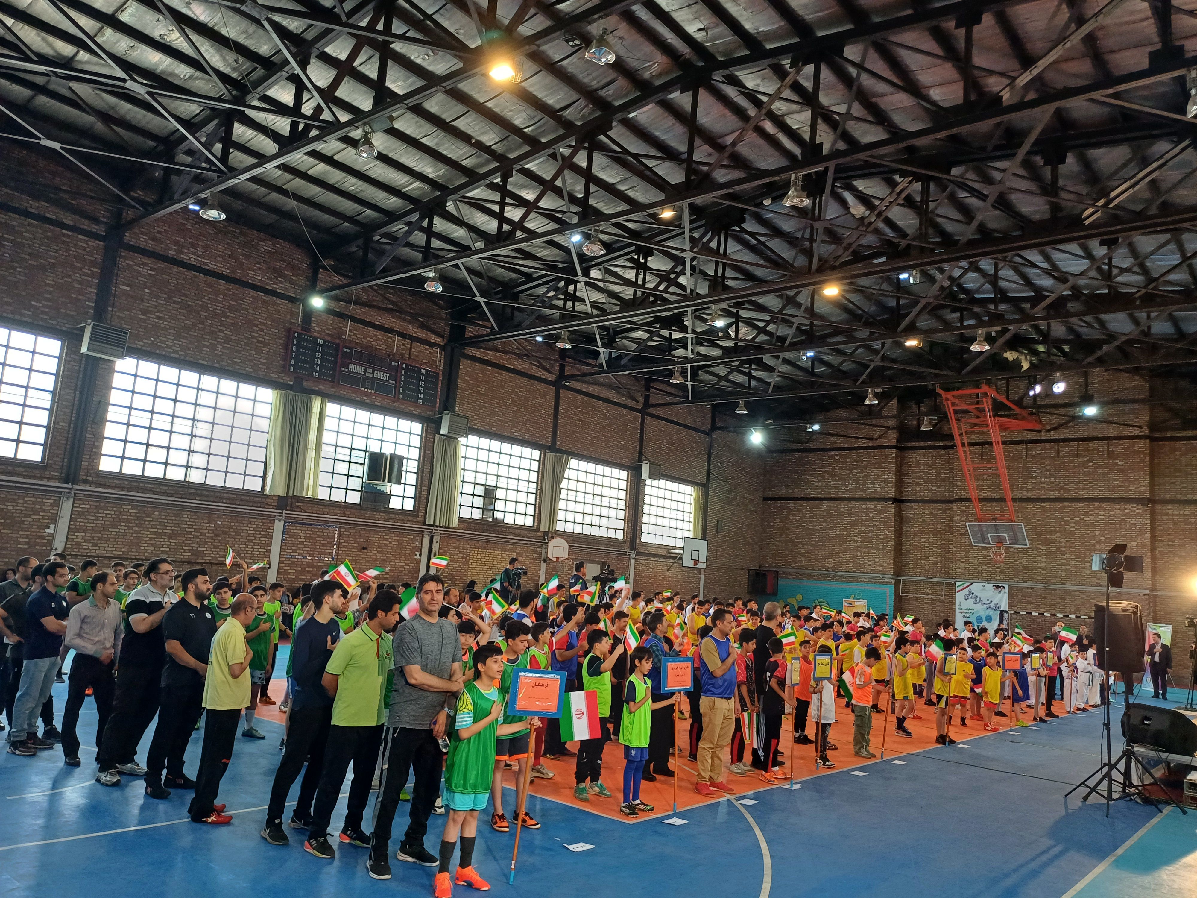 آیین افتتاح پایگاه‌های اوقات فراغت ورزشی