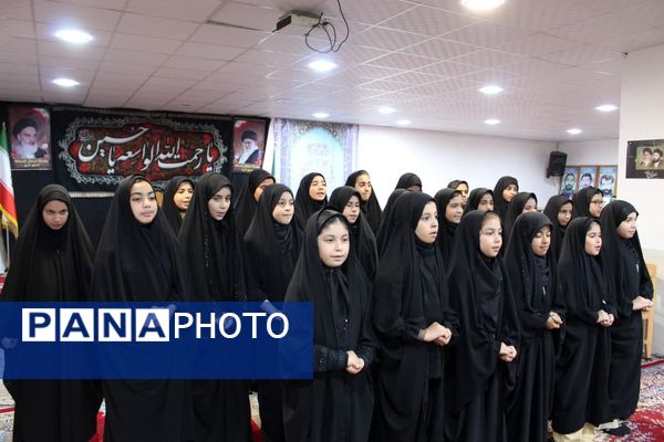 مجلس زینبی دختران قرآنی شهر درق 