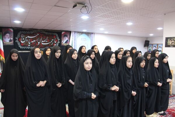 مجلس زینبی دختران قرآنی شهر درق 