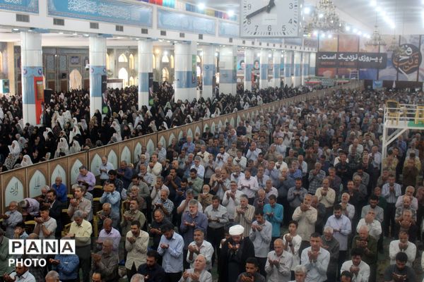 نماز جمعه امروز کرمان از نگاه دوربین