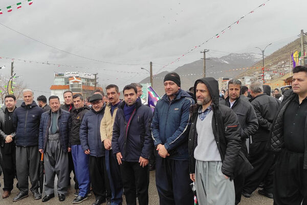 پاوه میزبان راهپیمایی باشکوه مردمی در ۲۲ بهمن