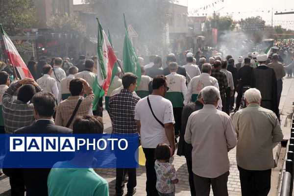 جلوه هایی از کاروان نمادین ورود کریمه اهل بیت به قم