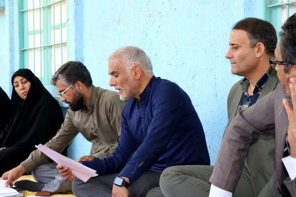 جلسه هماهنگی و برگزاری اردوی (حورا) نواحی 7 گانه مشهد و تبادکان