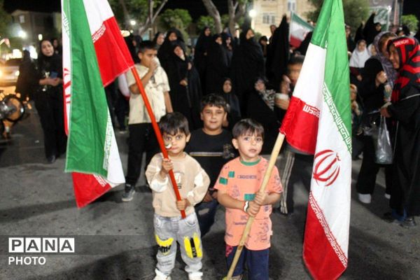 تجمعات شبانه مردمی ضد صهیونیستی در شهر جوادآباد 