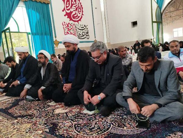 عزاداری سیدالشهدای خدمت «شهید آیت‌الله رئیسی» در کوهبنان