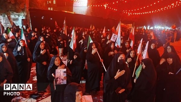 طنین نوای یا حسین (ع) در دومین شب از ماه محرم در نورآباد