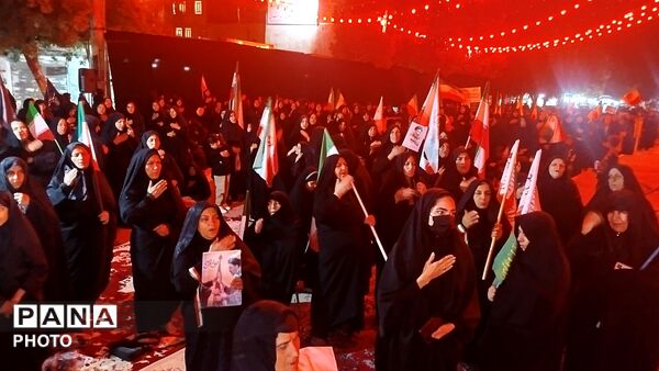 طنین نوای یا حسین (ع) در دومین شب از ماه محرم در نورآباد