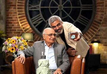 جشن تولد ۸۱ سالگی هوشنگ مرادی کرمانی در «اکنون»