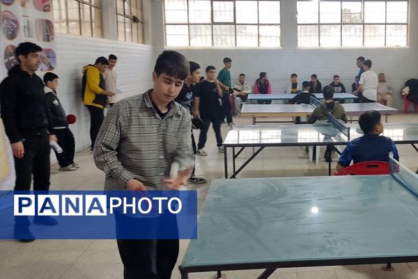 مسابقات قهرمانی تنیس روی میز منطقه کهریزک 