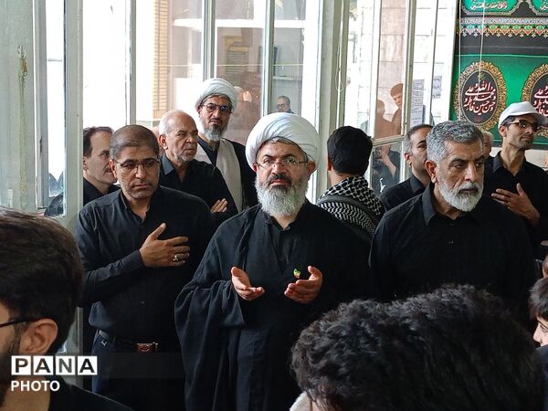 مراسم عزاداری تاسوعای  حسینی در حسینیه ابوالفضلی کاشمر 