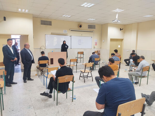 بازدید مدیرکل آموزش و پرورش مازندران از برگزاری آزمون‌ استخدامی فرهنگیان در بابلسر