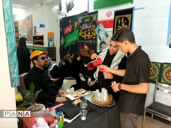 دبستان معراج منطقه ۱۰ پایگاه خدمت‌رسانی زائران تشییع رهبر شهید 