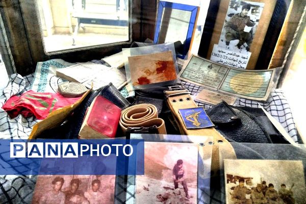 بازدید کاروان راهیان نور از موزه جنگ خرمشهر