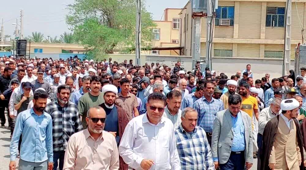 راهپیمایی جمعه خشم و نصر در رودان
